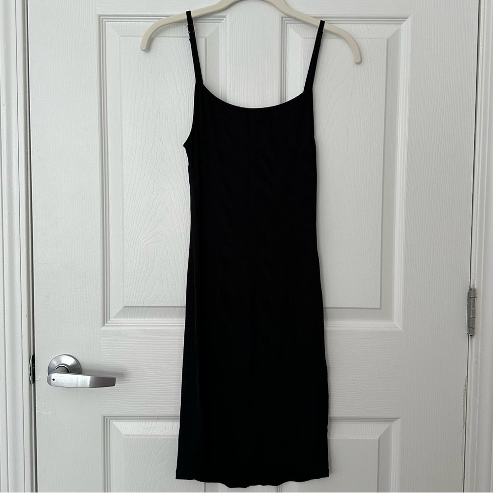 Skims Soft Lounge Ribbed Slip Dress